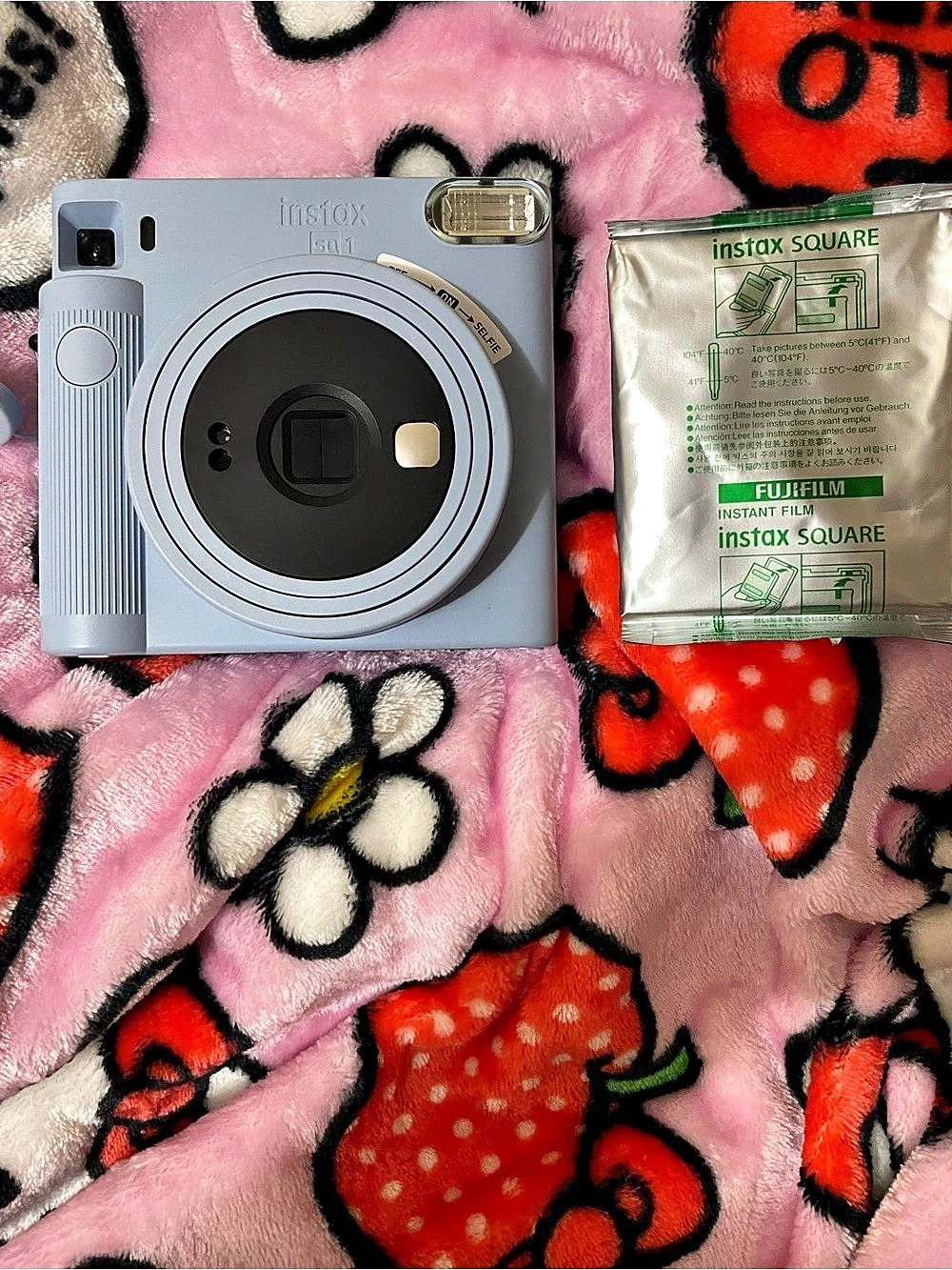 Fujifilm Instax Square SQ1 Instant Camera Blue & Black